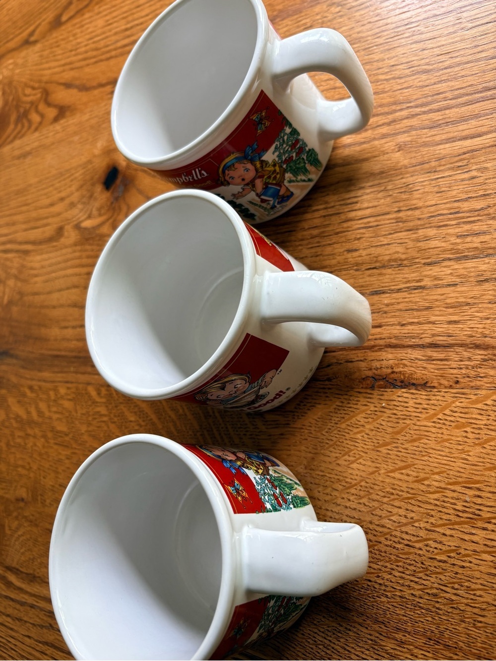 Vintage (1997) set of 3 Campbell’s Soup Mugs by Westwood - Picture 8 of 16